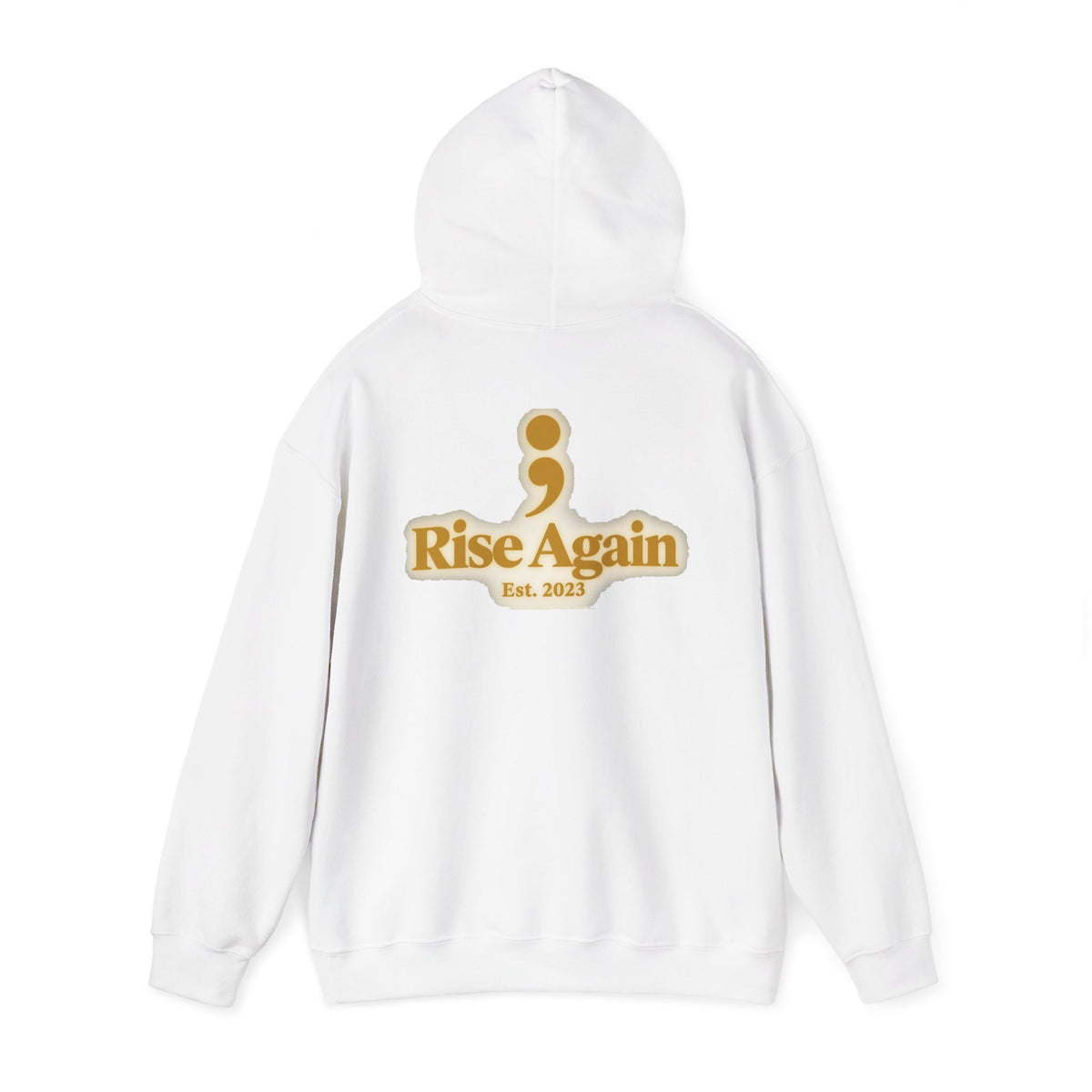 I Rise Because I Was Made To — Men's Faith & Rising Hoodie