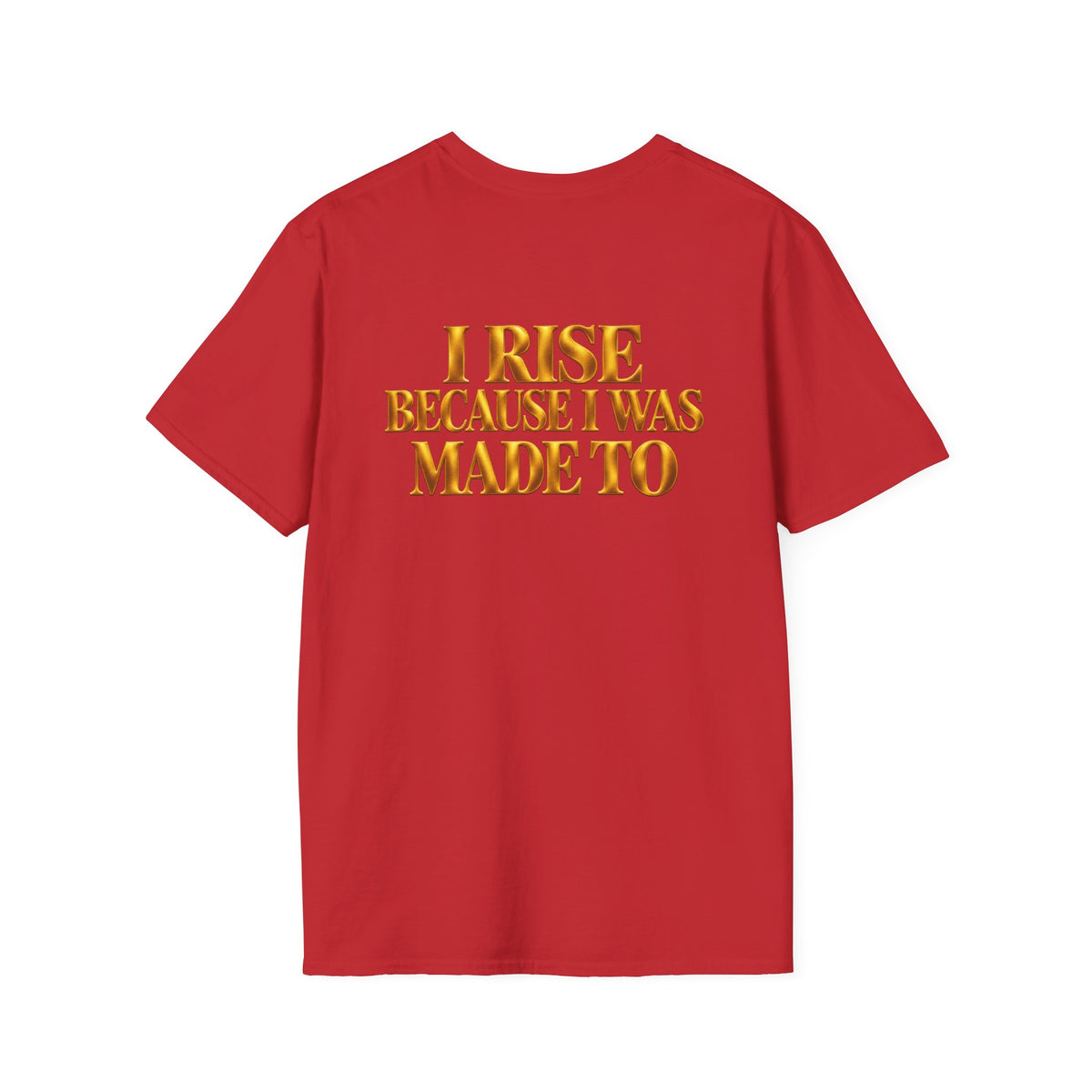 God's Not Done With Me Yet — Men's Faith & Rising T-Shirt