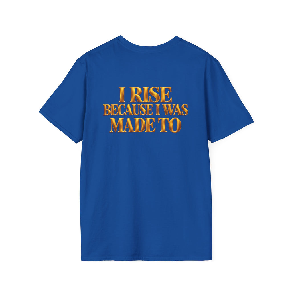 God's Not Done With Me Yet — Men's Faith & Rising T-Shirt