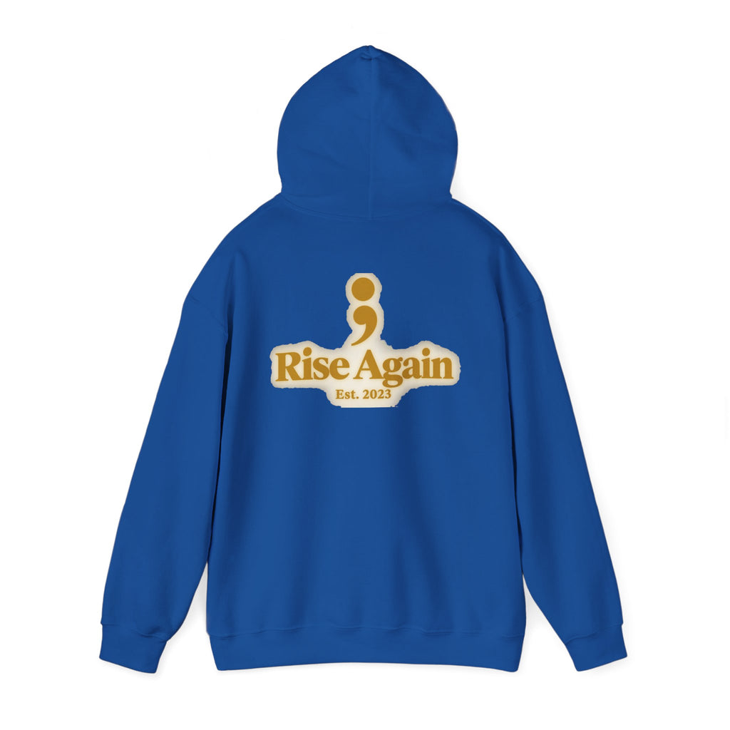I Rise Because I Was Made To — Men's Faith & Rising Hoodie