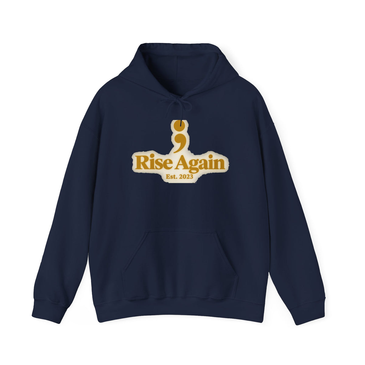 Broken Crayons Still Color — Men's Faith & Rising Hoodie