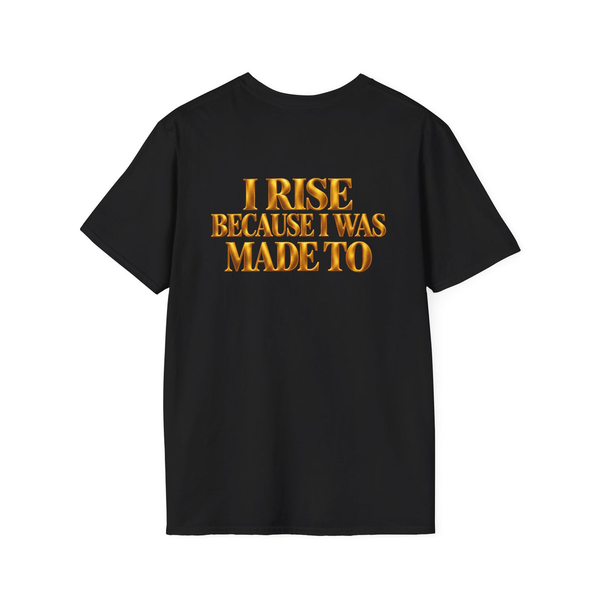 God's Not Done With Me Yet — Men's Faith & Rising T-Shirt