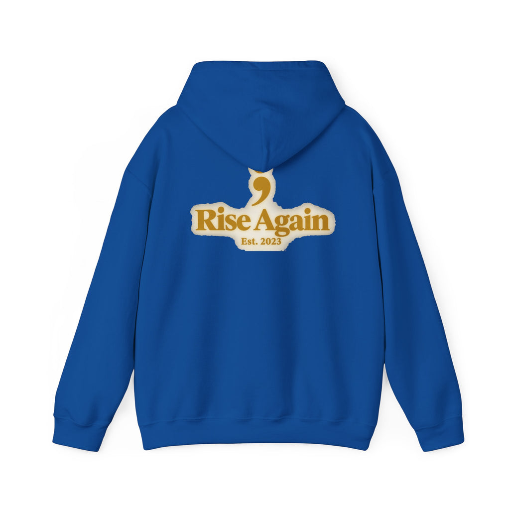 I Rise Because I Was Made To — Men's Faith & Rising Hoodie