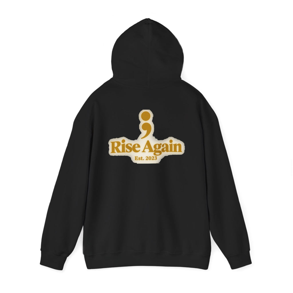 I Rise Because I Was Made To — Men's Faith & Rising Hoodie