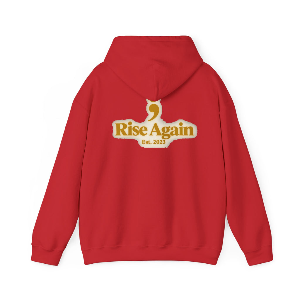 I Rise Because I Was Made To — Men's Faith & Rising Hoodie