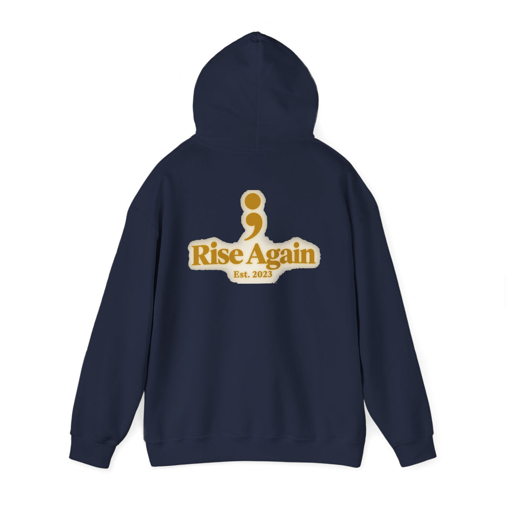 I Rise Because I Was Made To — Men's Faith & Rising Hoodie