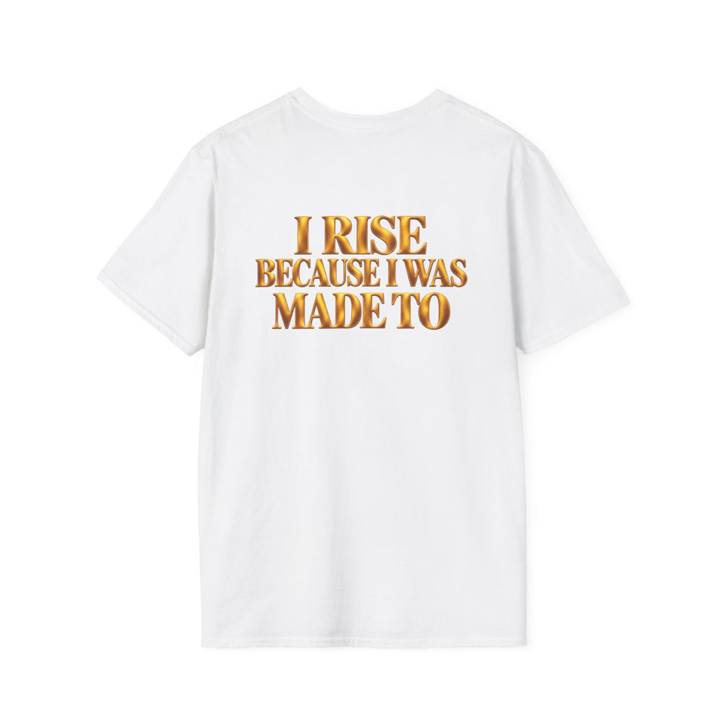 God's Not Done With Me Yet — Men's Faith & Rising T-Shirt
