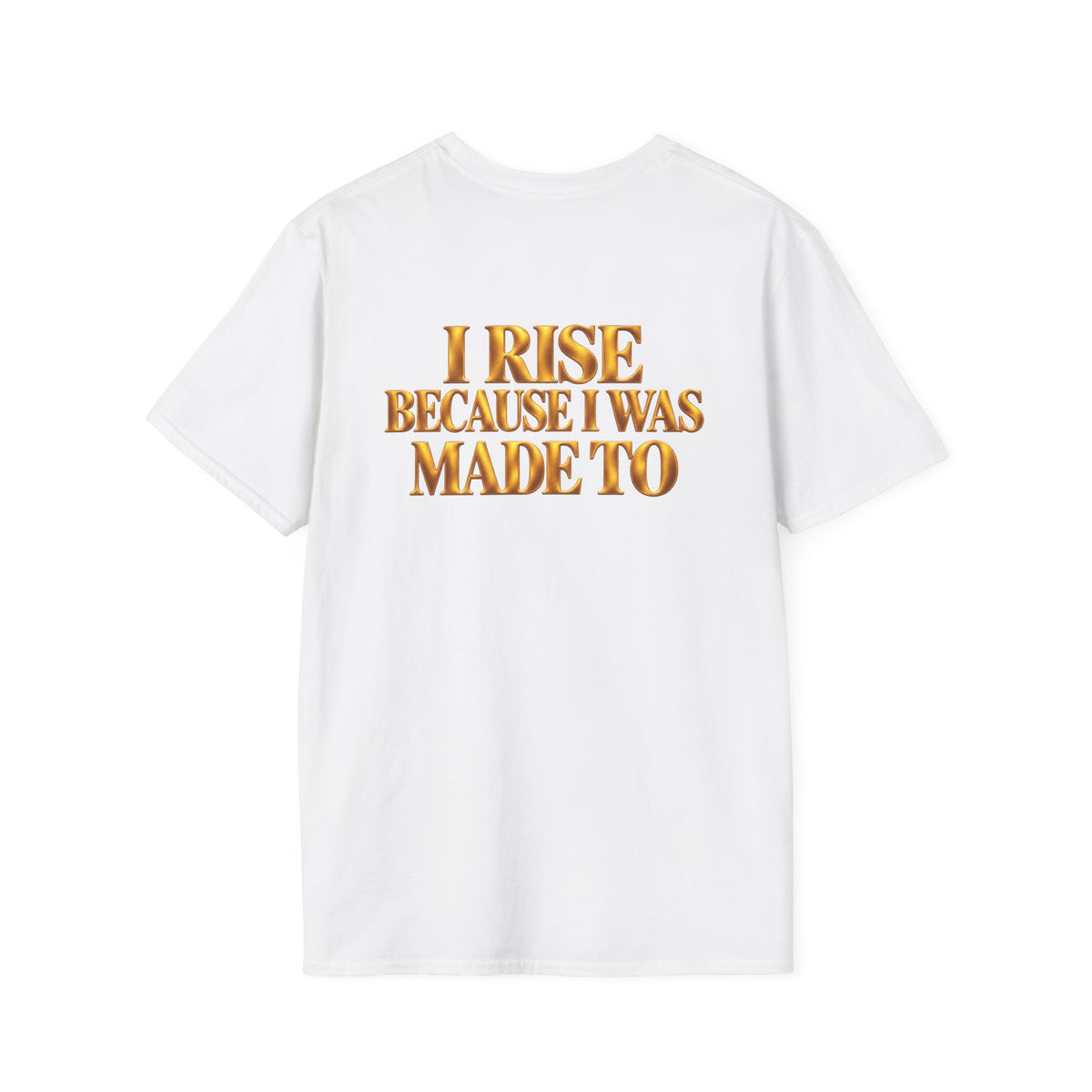 God's Not Done With Me Yet — Men's Faith & Rising T-Shirt
