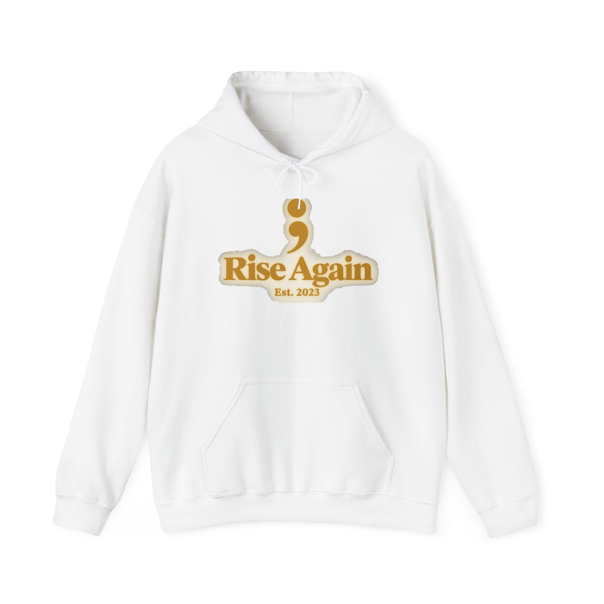 Broken Crayons Still Color — Men's Faith & Rising Hoodie