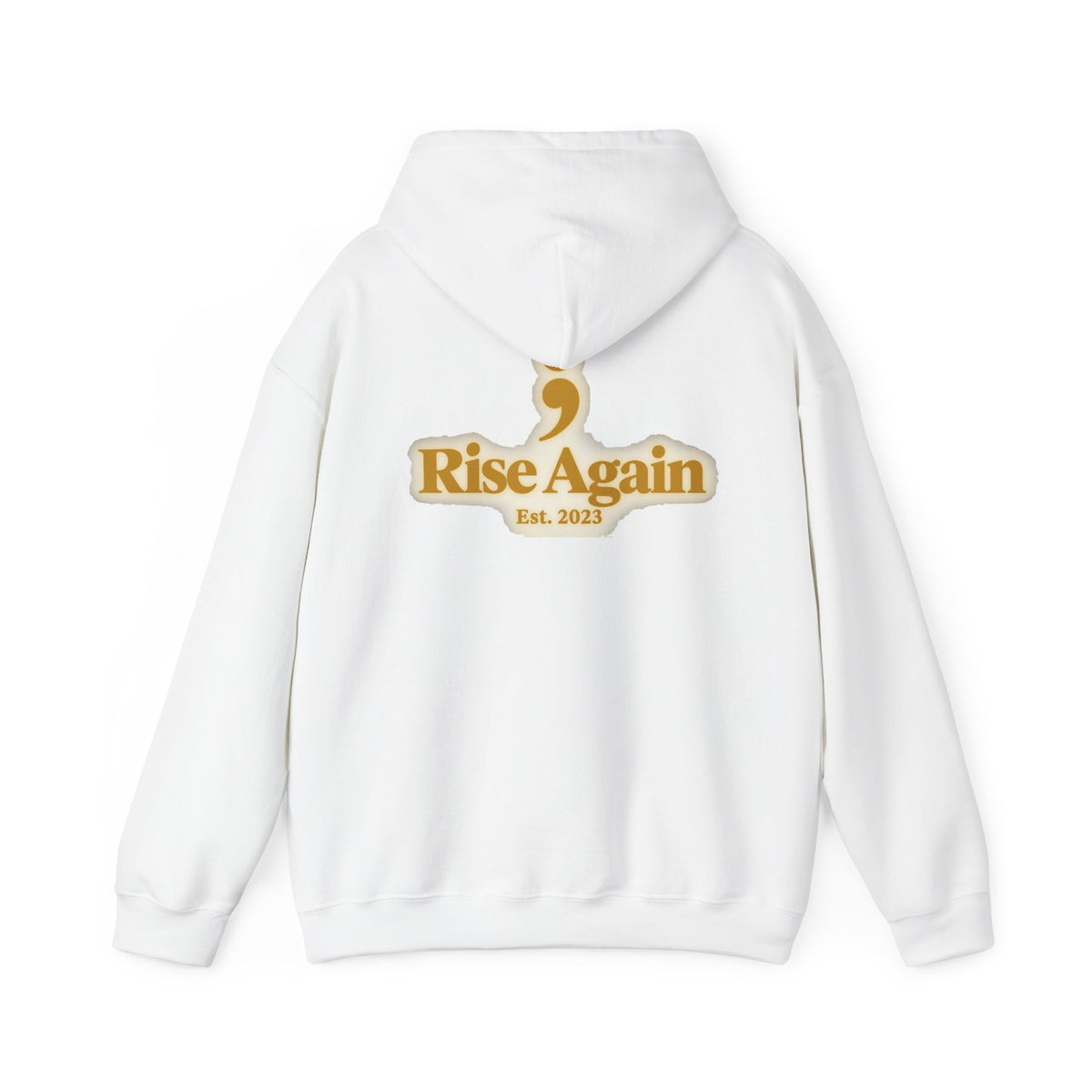 I Rise Because I Was Made To — Men's Faith & Rising Hoodie